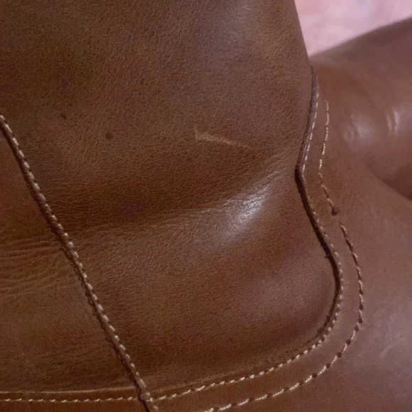 Frye Brown Leather Western Boots - Picture 3 of 10